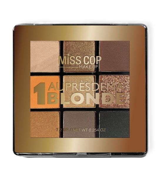 Miss Cop Paleta Fard de Ochi Nuancier 02 Brune 7.2g