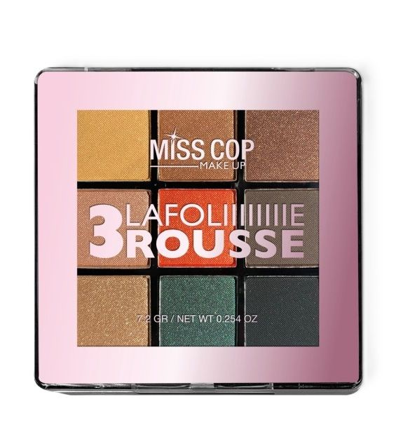 Miss Cop Paleta Fard de Ochi Nuancier 03 Rousse 7.2g
