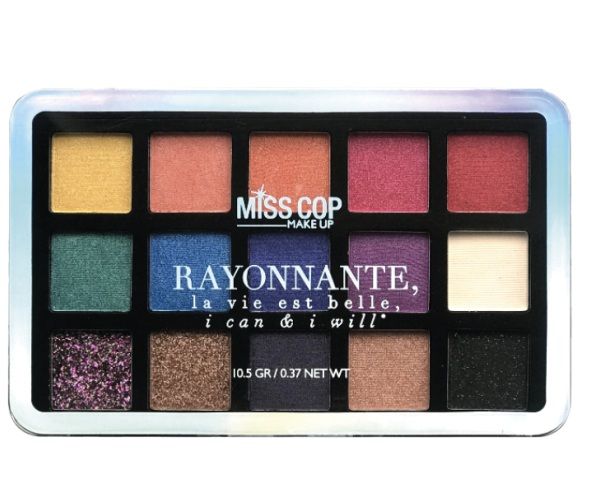 Miss Cop Paleta fard de ochi Rayonnante 10.5g