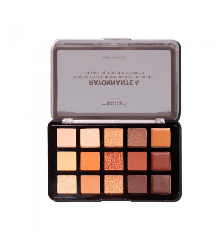 Miss Cop Paleta fard de ochi Rayonnante 4 10.5g