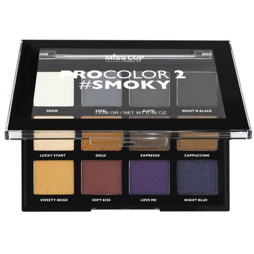 Miss Cop Paleta Fard Ochi Procolor 2 Smoky 13.08gr