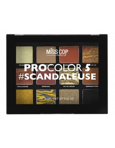 Miss Cop Paleta Fard Ochi Procolor 5 #Scandaleuse 14.78g