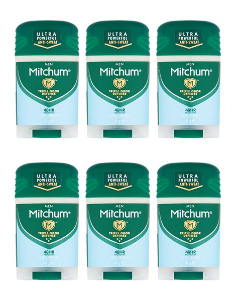 Mitchum Clean Control Men Pachet 6XDeodorant Stick 41g