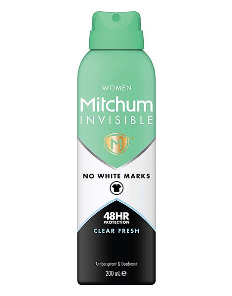 Mitchum Invisible Clear Fresh Women Deodorant Spray 200ml prezentare