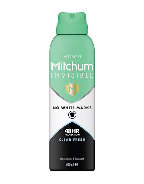 Mitchum Invisible Clear Fresh Women Deodorant Spray 200ml