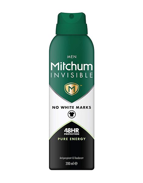Mitchum Invisible Pure Energy Men Deo Spray 200ml