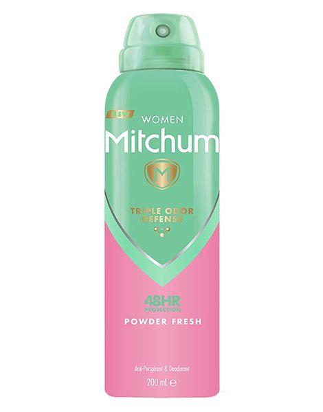 Mitchum Powder Fresh Women Deodorant Spray 200ml prezentare