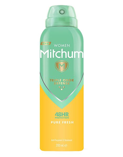 Mitchum Pure Fresh Women Deo Spray 200ml prezentare