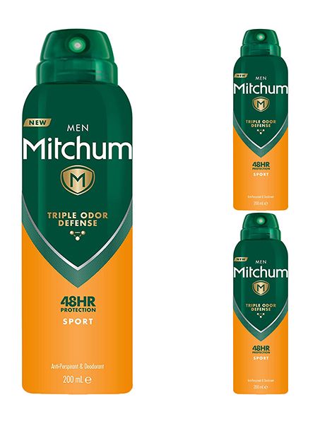 Mitchum Sport Men Pachet 3XDeo Spray 200ml