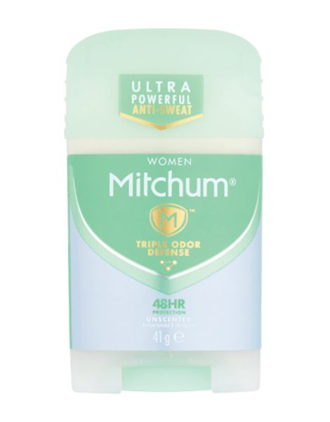 Mitchum Unscented Women Deodorant Stick 41g