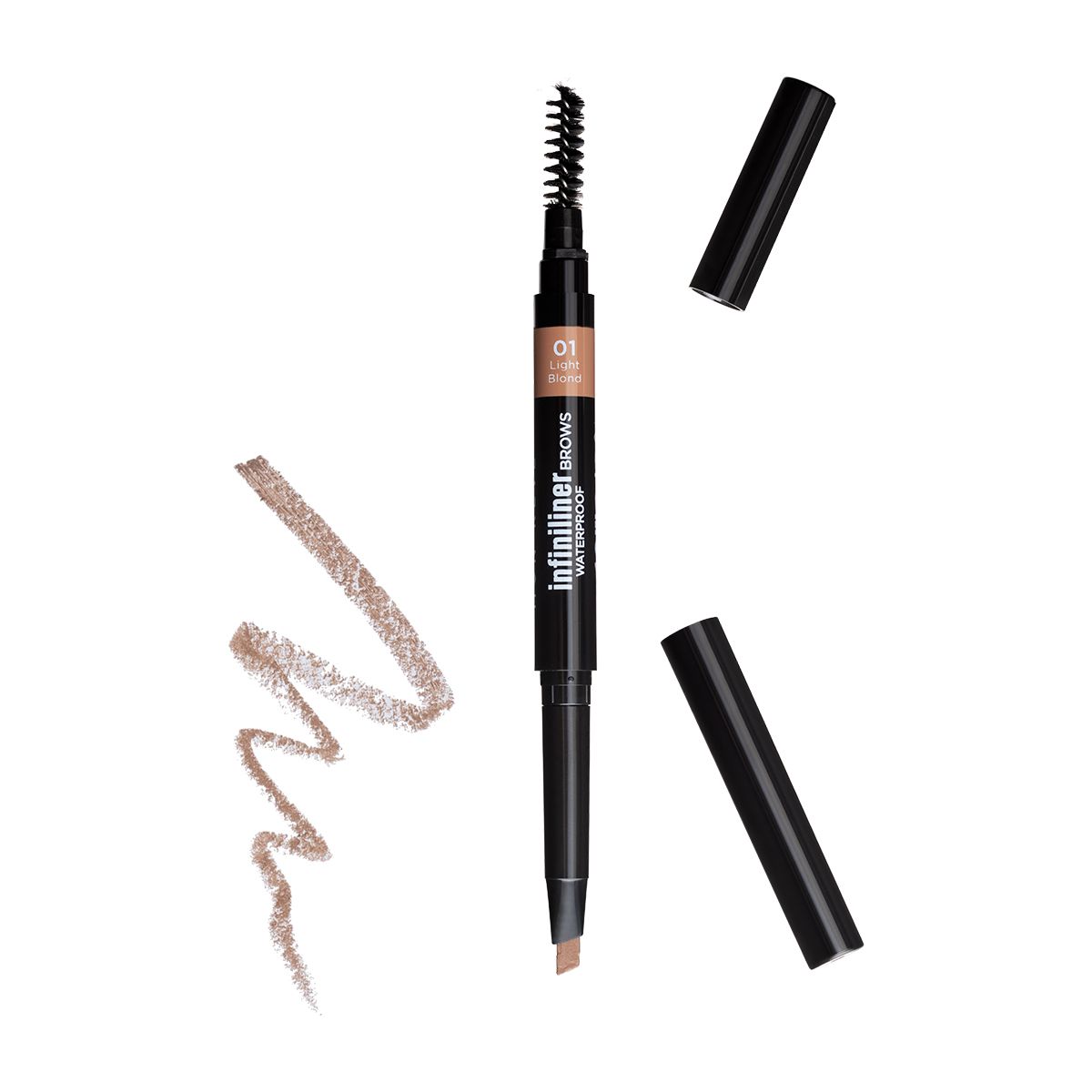 Mon Reve Creion de Sprancene Infiniliner Waterproof Eyebrow Pencil 01 Light Blond 0.3g