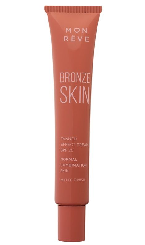Mon Reve Crema Colorata Bronze Skin Tanned Effect Cream Combination Skin 101 9.9g