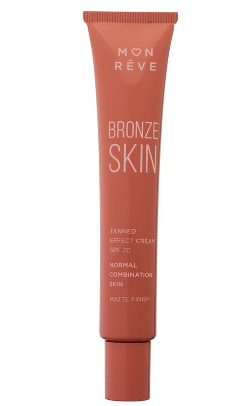 Mon Reve Crema Colorata Bronze Skin Tanned Effect Cream Combination Skin 102 9.9g