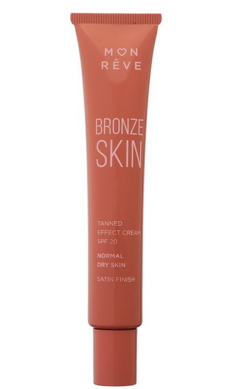 Mon Reve Crema Colorata Bronze Skin Tanned Effect Cream Normal Dry Skin 101 9.9g