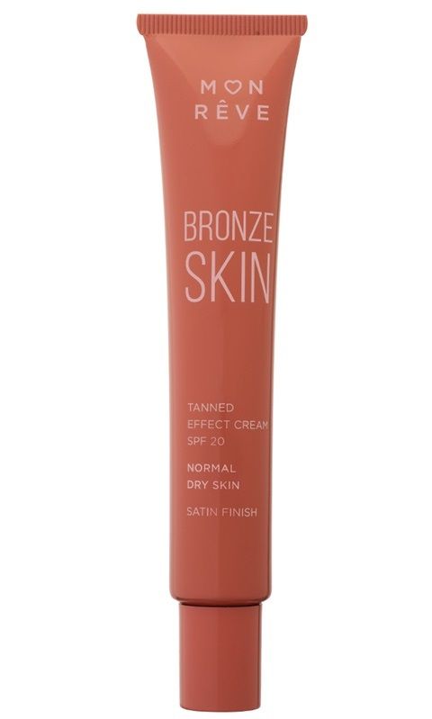 Mon Reve Crema Colorata Bronze Skin Tanned Effect Cream Normal Dry Skin 102 9.9g