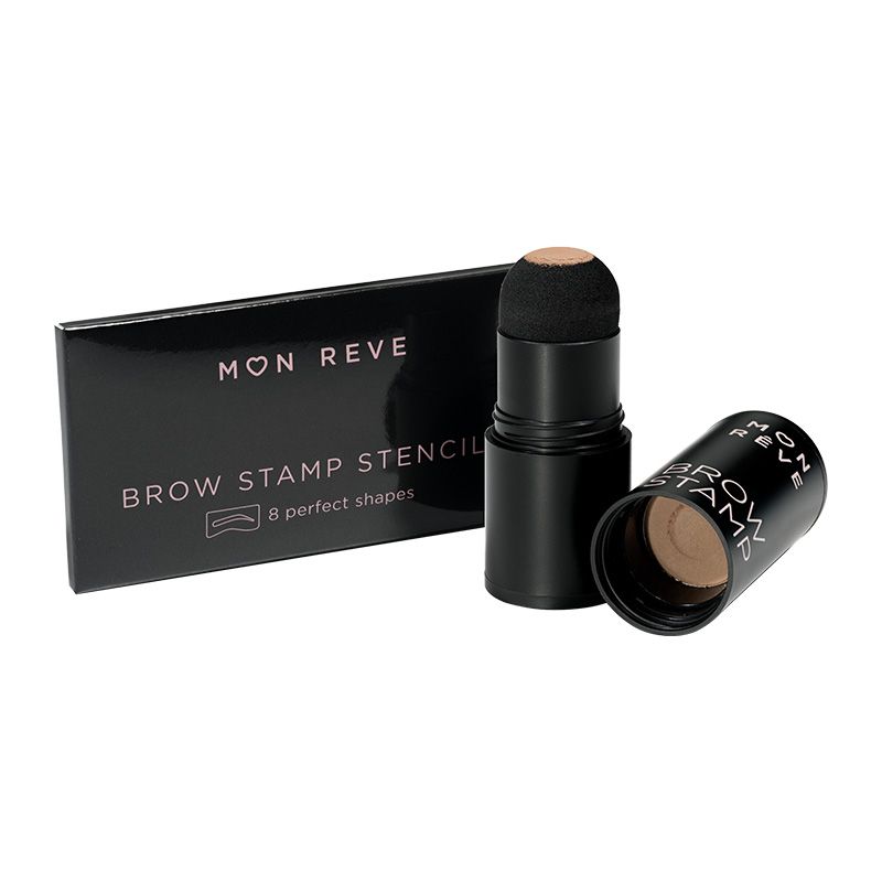 Mon Reve Eyebrow Kit Set Sprancene (Fard + Sabloane) 01 Light Blonde 0.08g