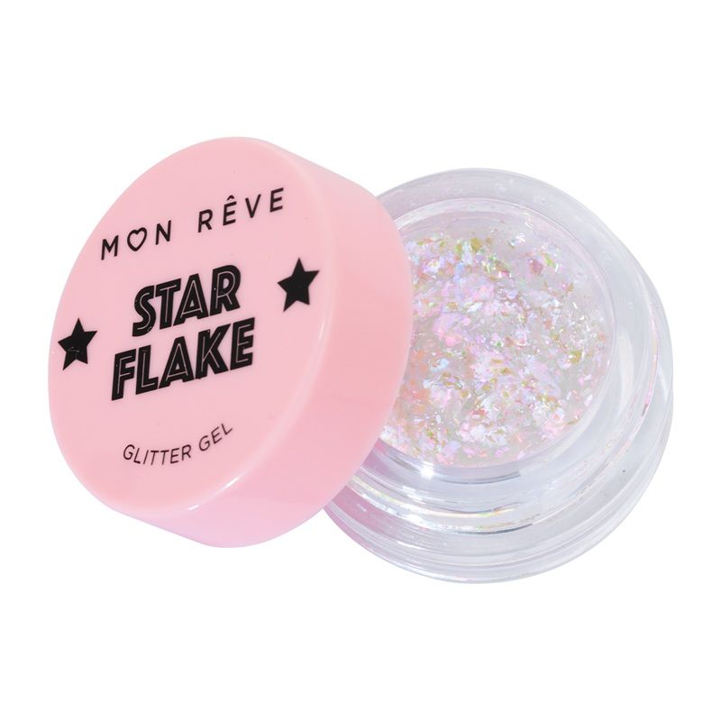 Mon Reve Fard de Ochi Starflake Glitter Gel 01 Mermaid 4g