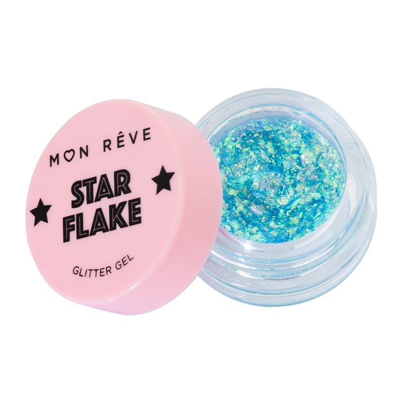 Mon Reve Fard de Ochi Starflake Glitter Gel 02 Honeymoon 4g
