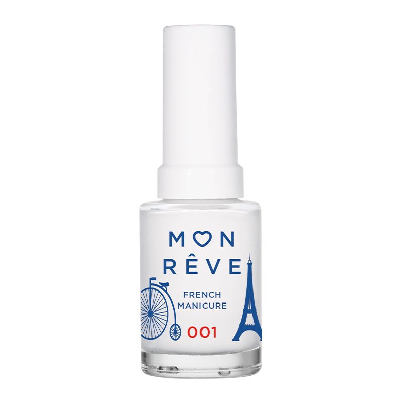 Mon Reve Lac de Unghii French Manicure 001 White 13ml