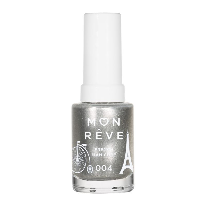 Mon Reve Lac de Unghii French Manicure 004 Silver 13ml
