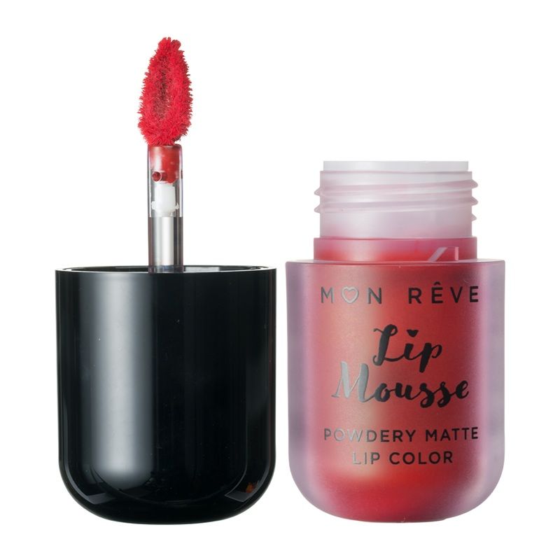 Mon Reve Ruj Lichid Lip Mousse Powdery Mat Lip Color Lipstick 01 Madrid 4ml