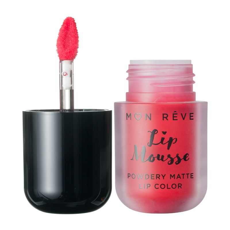 Mon Reve Ruj Lichid Lip Mousse Powdery Mat Lip Color Lipstick 02 Bali 4ml