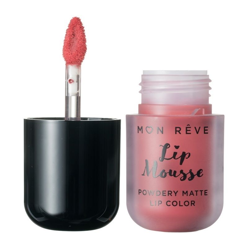 Mon Reve Ruj Lichid Lip Mousse Powdery Mat Lip Color Lipstick 06 Prague 4ml