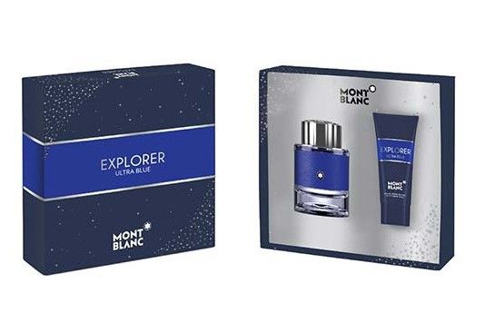Mont Blanc Explorer Ultra Blue Set (Apa de parfum 60ml + Gel de dus 100ml)