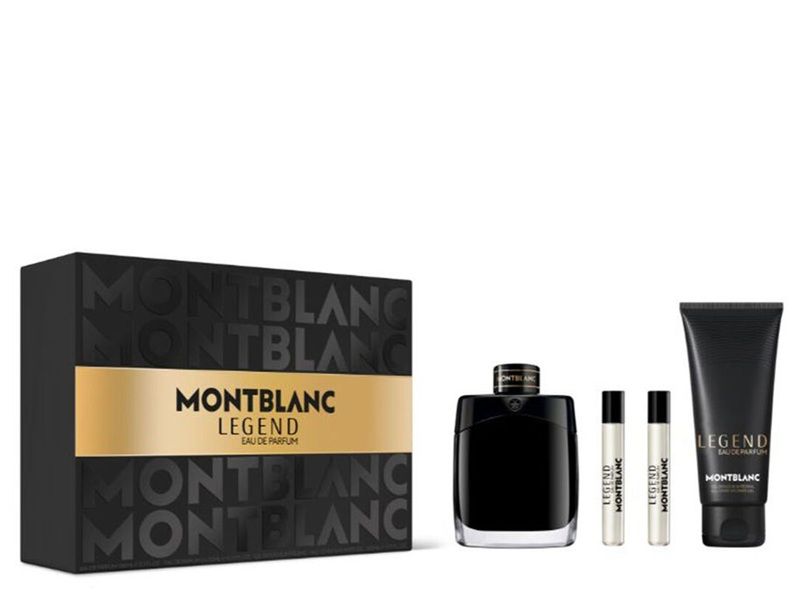 Mont Blanc Legend Set (Apa de parfum 100ml + 2XApa de parfum 7.5ml + Gel de dus 100ml)