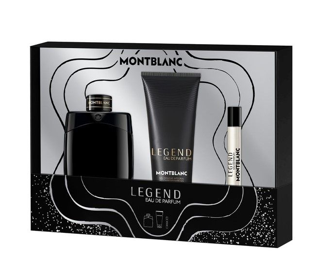 Mont Blanc Legend Set (Apa de parfum 100ml + Apa de parfum 7.5ml + Gel de dus 100ml)