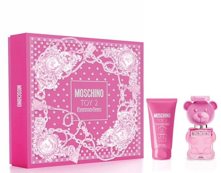 Moschino Toy 2 Bubble Gum Set (Apa de toaleta 30ml + Lotiune de corp 50ml)
