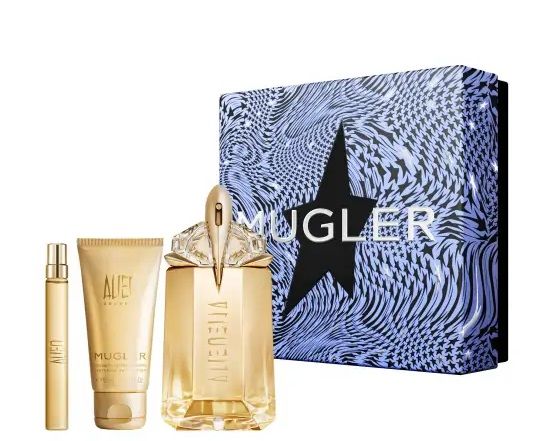 Mugler Alien Goddess Set (Apa de parfum 60ml + Apa de parfum 10ml + Lotiune pentru corp 50ml)