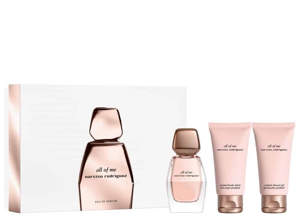 Narciso Rodriguez All Of Me Set (Apa de parfum 50ml + Gel de dus 50ml + Lotiune de corp 50ml)