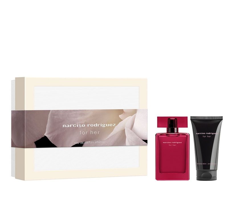 Narciso Rodriguez For Her Intense Set (Apa de parfum 50ml + Lotiune de corp 50ml)
