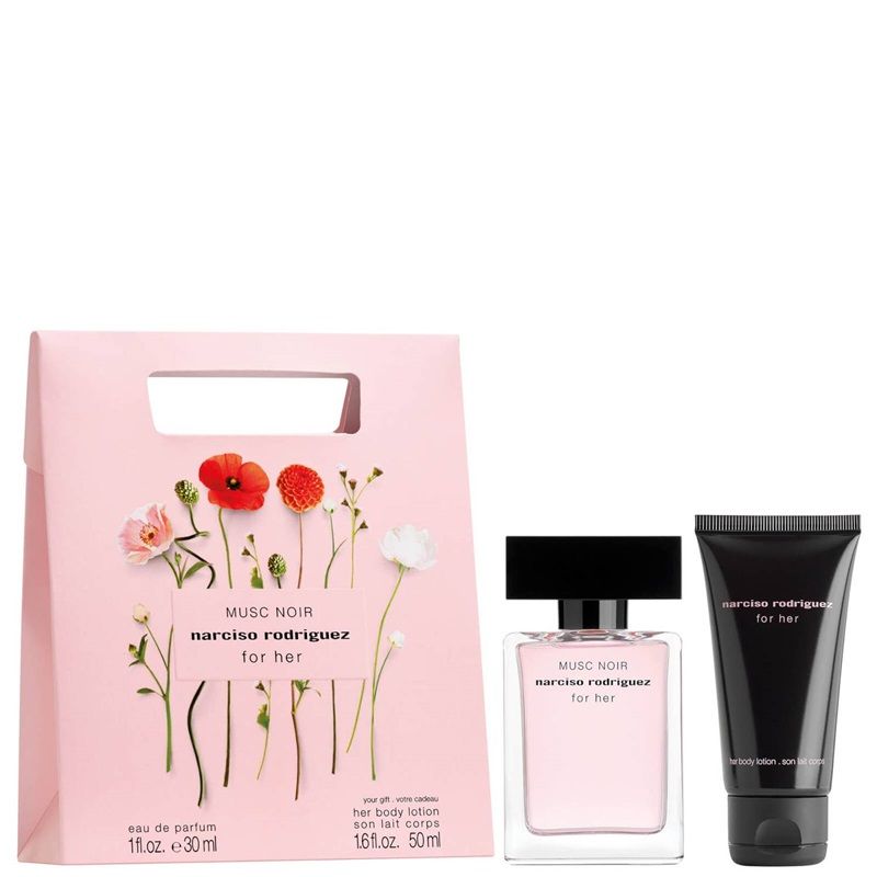 Narciso Rodriguez For Her Musc Noir Set (Apa de parfum 30ml + Lotiune de corp 50ml)