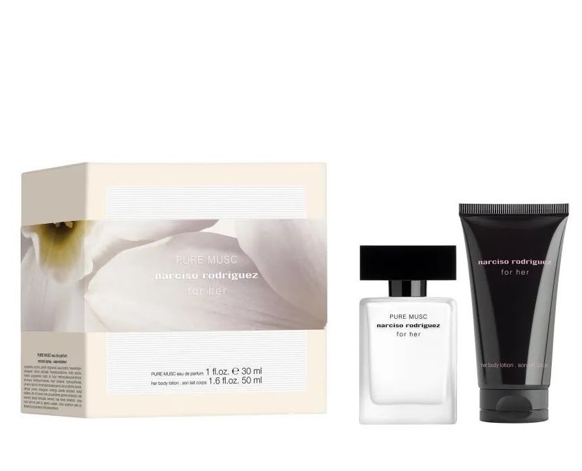 Narciso Rodriguez For Her Pure Musc Set (Apa de parfum 30ml + Lotiune de Corp 50ml)