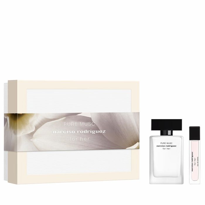Narciso Rodriguez For Her Pure Musc Set (Apa de parfum 50ml + Apa de toaleta 10ml)