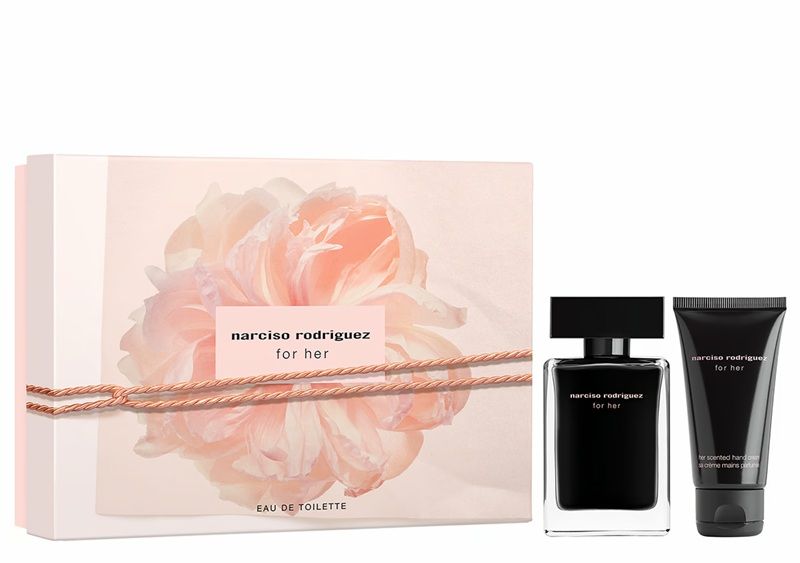Narciso Rodriguez For Her Set (Apa de toaleta 50ml + Lotiune de corp 50ml)
