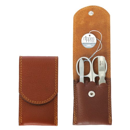 Nippes Trusa pentru Manichiura Classic Brown Cowhide 1010