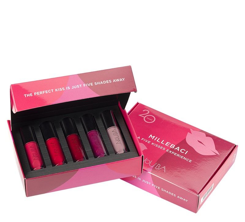 Nouba Set Ruj Millebaci A Five Kisses Experience 01 (Mini Millebaci 67 + 7+ 46 + 68 +69) 5x3ml