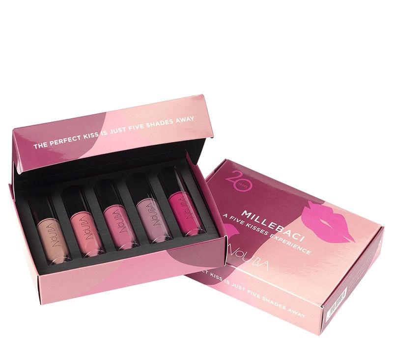 Nouba Set Ruj Millebaci A Five Kisses Experience 03 (Mini Millebaci 16 + 41 + 49 + 50 +55) 5x3ml