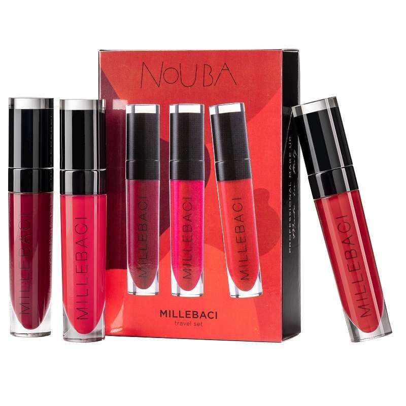Nouba Set Ruj Rezistent Millebaci 01 (Millebaci 7 + Millebaci 46 + Millebaci 48) 3x6ml