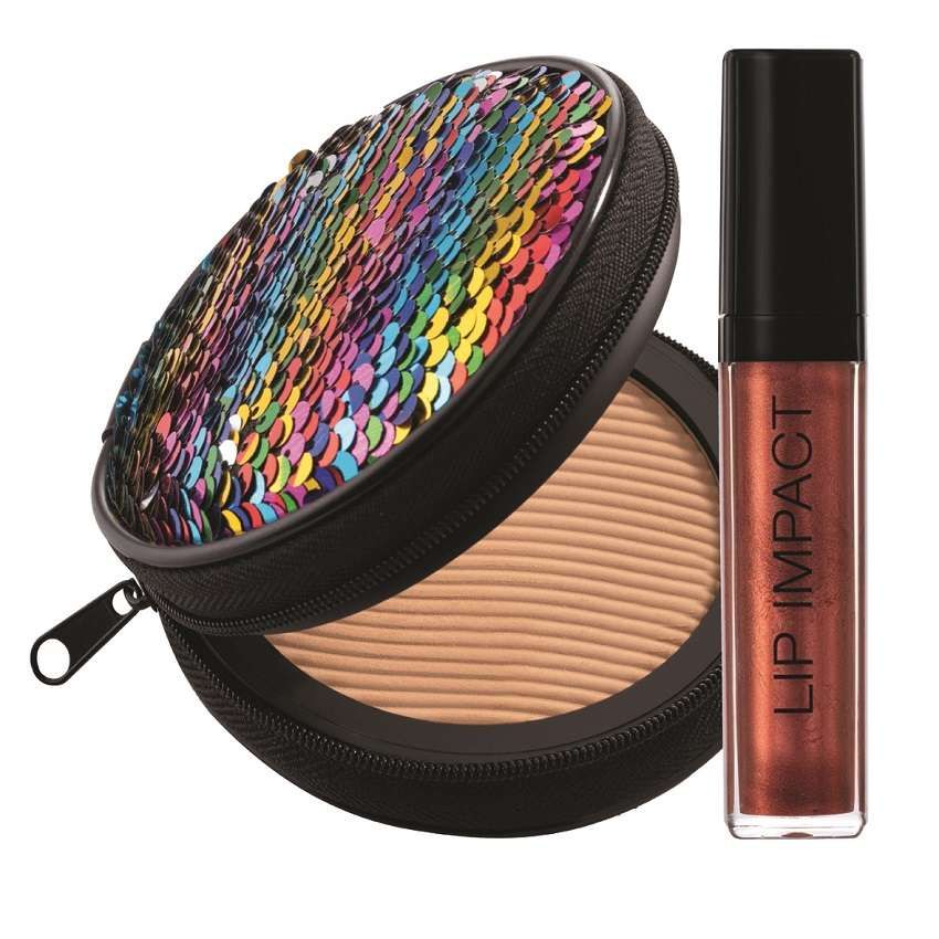 Nouba Set Sunlike Natural Tan 01 (Pudra Bronzanta Millerighe 01 + Luciu de Buze Lip Impact Gloss 33)