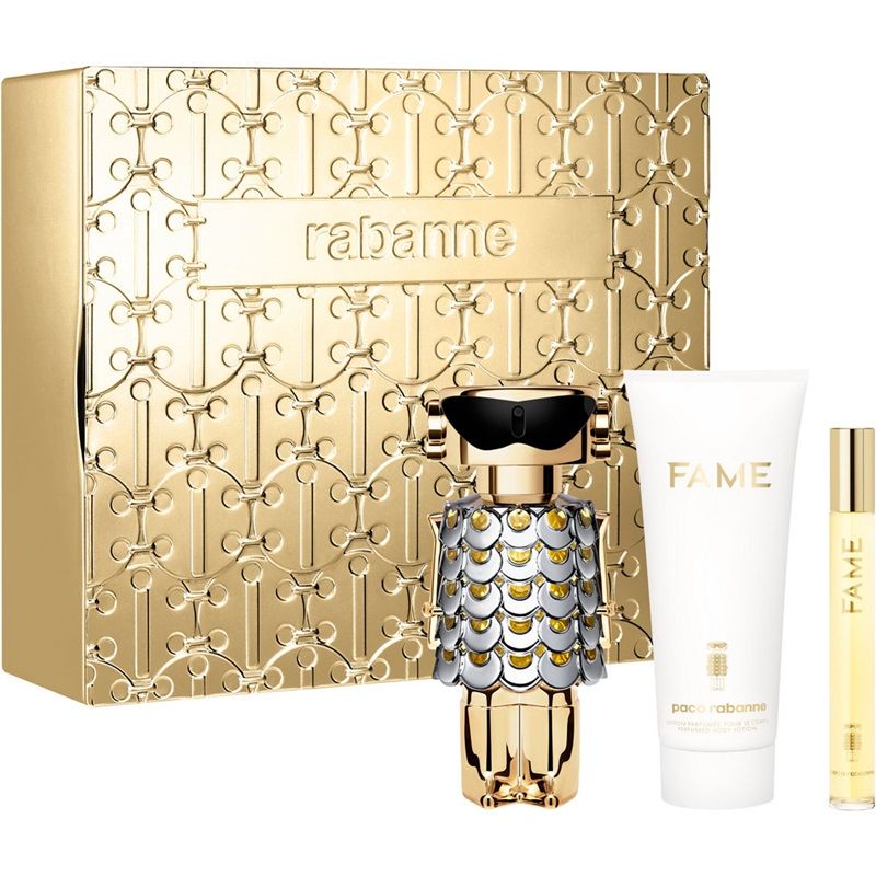 Paco Rabanne Fame Set (Apa de parfum 80ml + Apa de parfum 10ml + Lotiune de Corp 100ml)