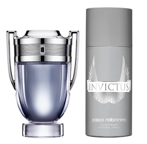Paco Rabanne Invictus Set (Apa de toaleta 100ml + Deo Spray 150ml)