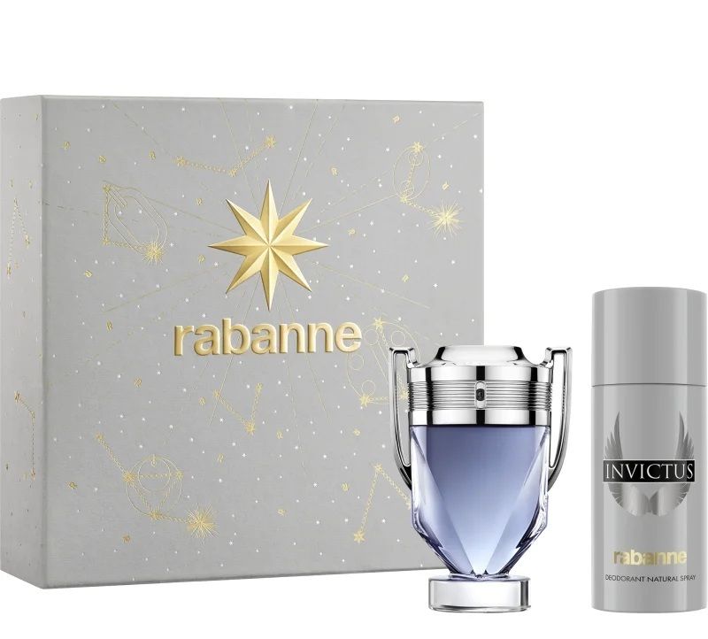 Paco Rabanne Invictus Set (Apa de toaleta 100ml + Deodorant Spray 150ml)
