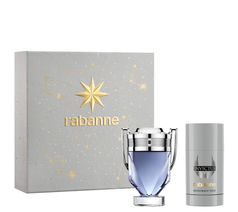 Paco Rabanne Invictus Set (Apa de toaleta 50ml + Deo Stick 75ml)
