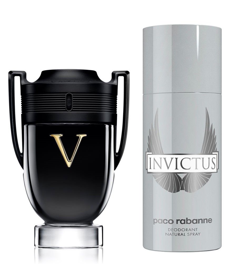 Paco Rabanne Invictus Victory Set (Apa de parfum 100ml + Deodorant Spray 150ml)