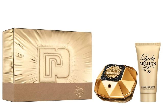 Paco Rabanne Lady Million Fabulous Set (Apa de parfum Intense 50ml + Lotiune de corp 75ml)