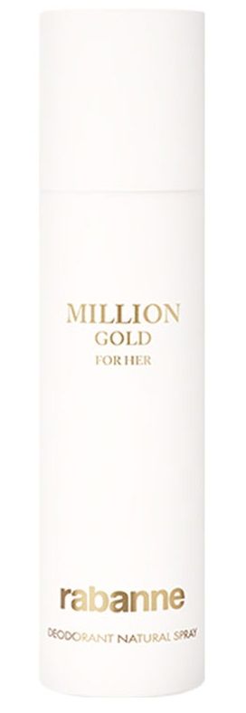 Paco Rabanne Million Gold For Her Deodorant Spray 150ml